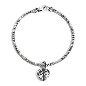 John Hardy Heart Charm Bracelet